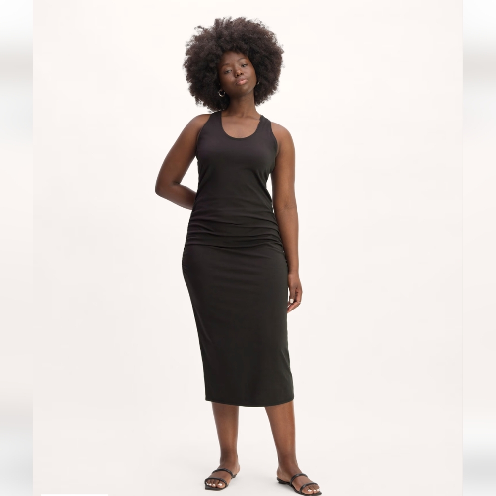 Everlane | Black Midi Dress